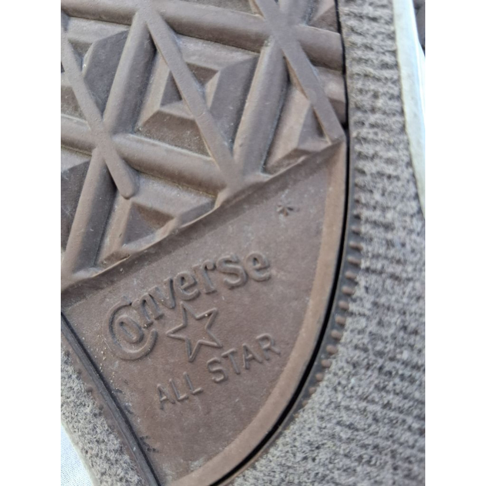 Converse All Star Chuck Taylor Shoreline Silver Glitter Low Sneakers Sz 5 Trendy - Picture 10 of 15